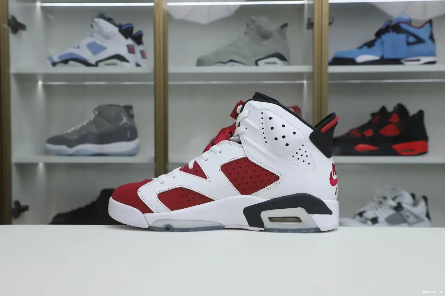 Kimikick 'CARMINE' AIR JORDAN 2021 RETRO OG 6 0614